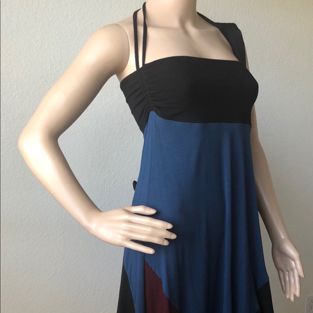 Joyous & Free summer strappy asymmetrical dress
